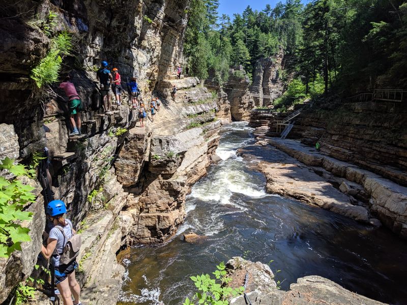 Ausable Chasm Adventure Trails + Rafting/Tubing
