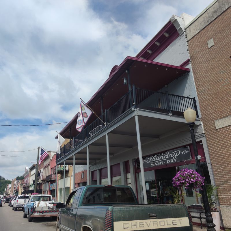 Main Street On The Levee: The Unique One-Sided Downtown Strip