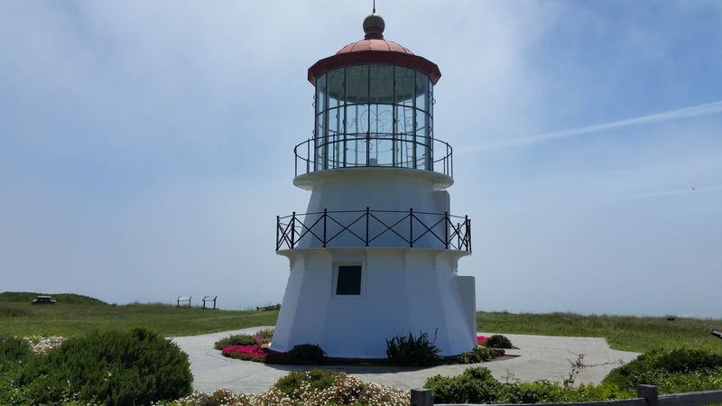 The Cape Mendocino Lighthouse Adds Classic Coastal Charm And Incredible Bluff-Top Views