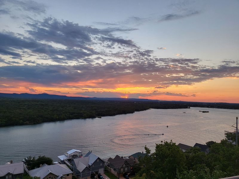 Granite Hills Create Natural Sunset Viewpoints