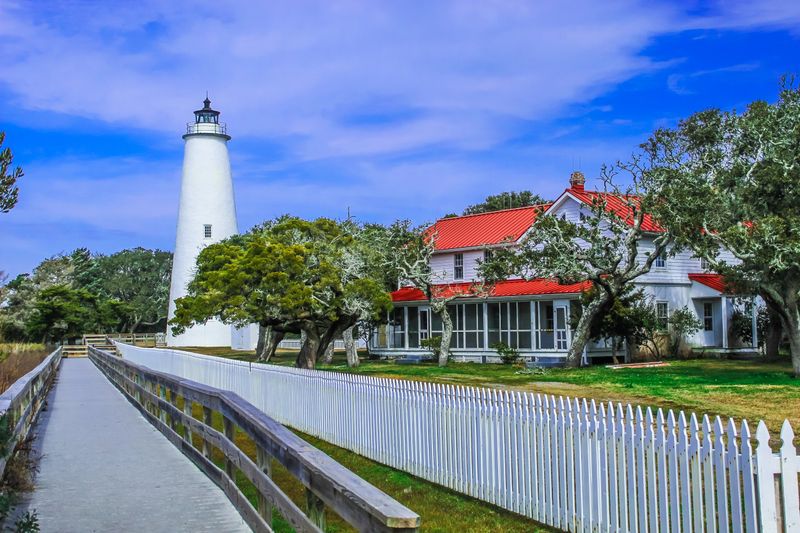Home To The Iconic Ocracoke Lighthouse Standing Since 1823