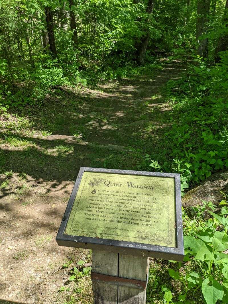 Hickory Flats Quiet Walkway (Fighting Creek Gap Road Near Gatlinburg)