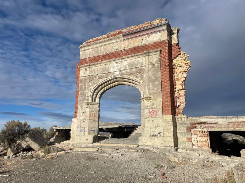 Metropolis Ghost Town, 41.228056, -115.056111, Wells