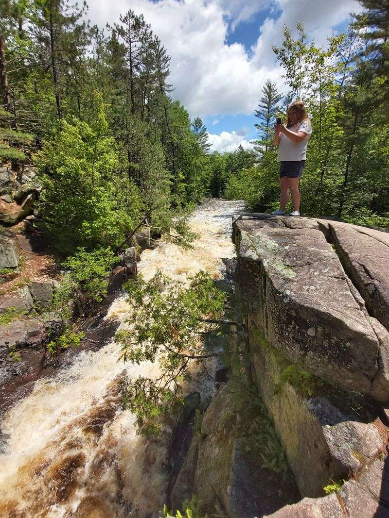 Climbing To The Upper Cascades