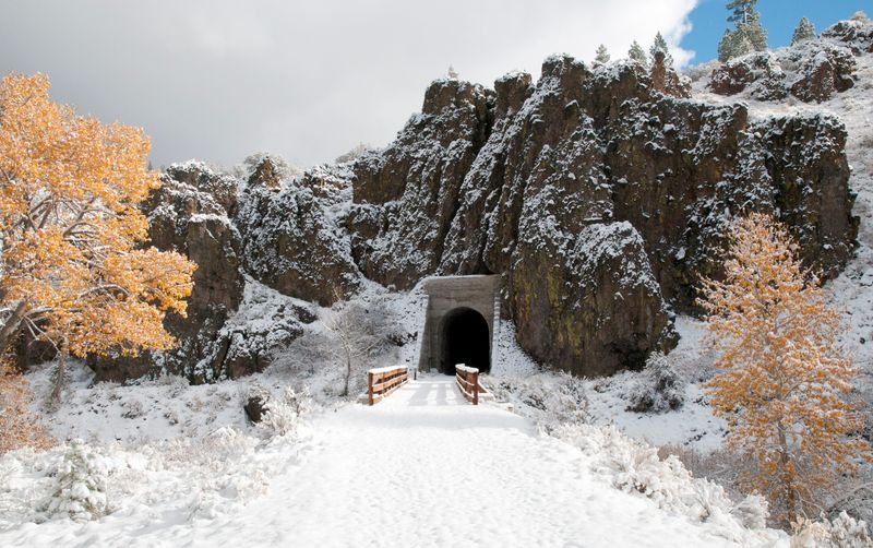 A Trail For All Seasons: Hiking, Biking, Skiing, And Snowshoeing