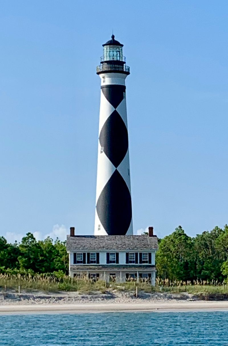 Meet The Diamond Lady: Cape Lookout Lighthouse And Its Striped Legend