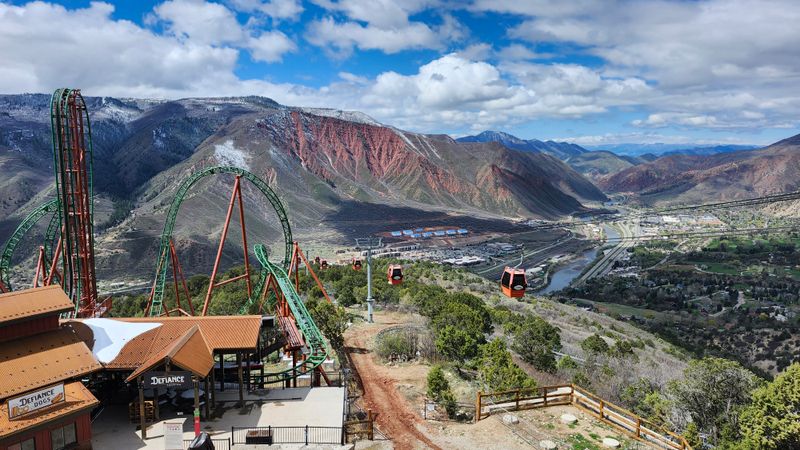 Coasters On The Edge And A View That Refuses To Blink
