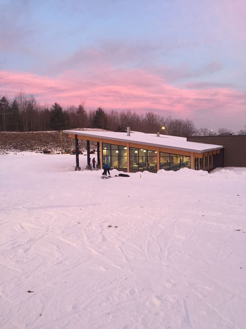 Forest Trails Around The City Turn Ideal For Skiing And Snowshoeing