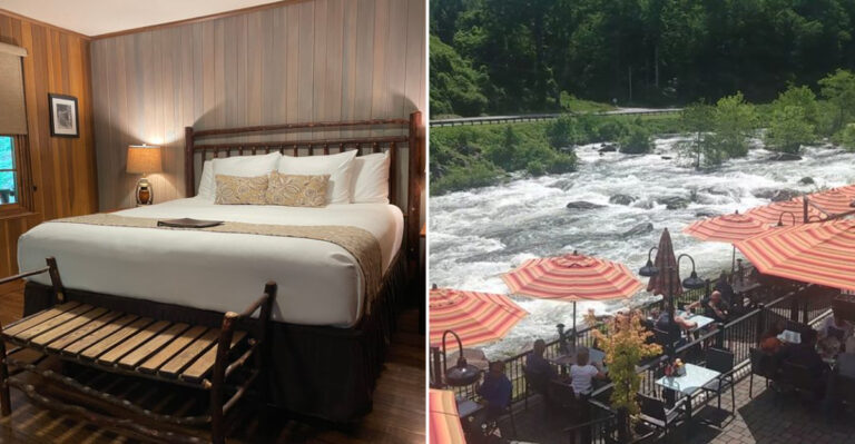 Hidden In The Forest: The North Carolina Lodge That’s A Local Favorite