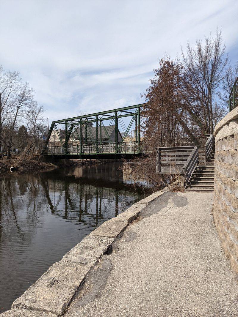 The Covered Bridge Park Provides Picture-Perfect Snowy Backdrops