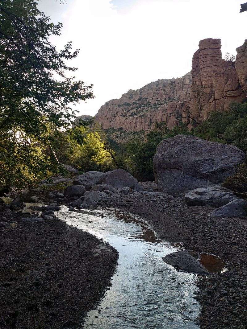 Rhyolite Canyon Trail And The Murmur Of Water