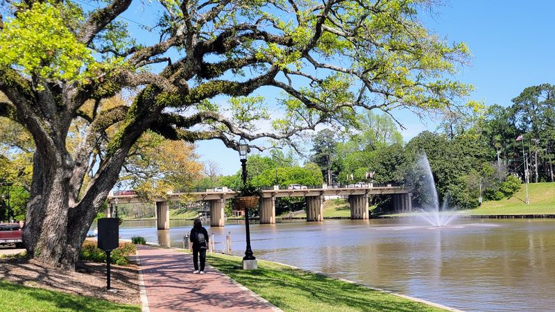 The Riverfront Walk Offers Quiet Moments Along the Water