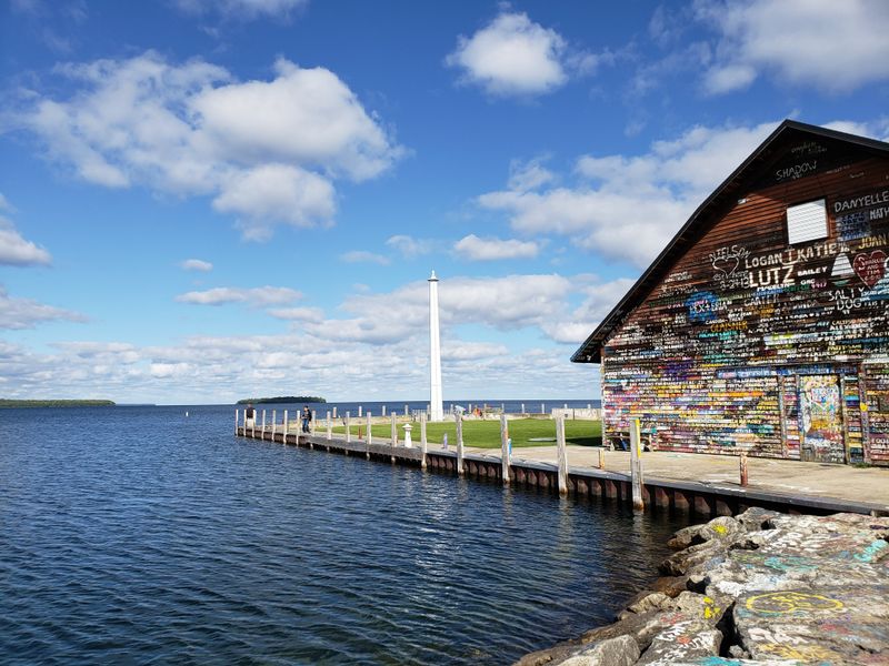 Anderson Dock And The Quiet Of Painted Boards