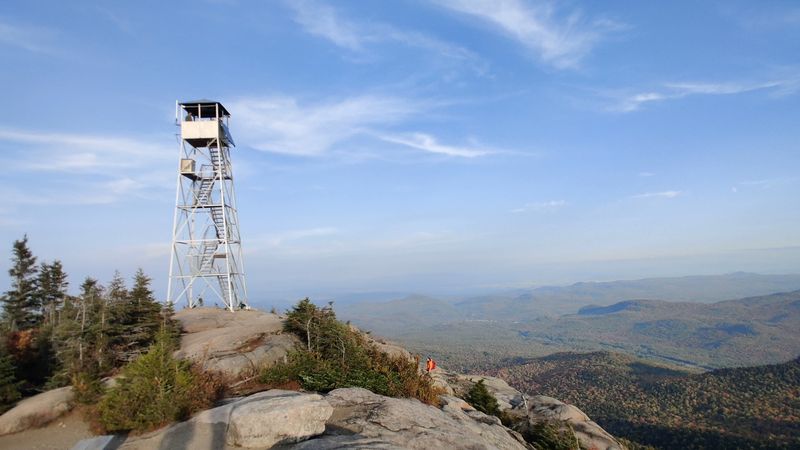 Hurricane Mountain Fire Tower