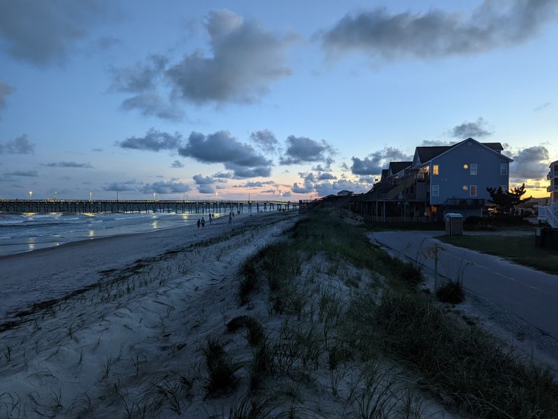 Night Skies Over A Sleepy Village
