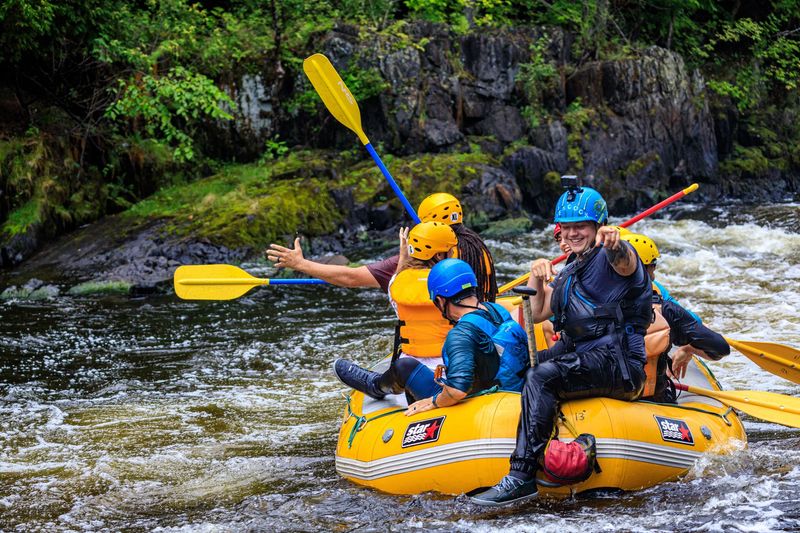 Menominee River – Whitewater Rafting with True North Outpost (Norway, MI)