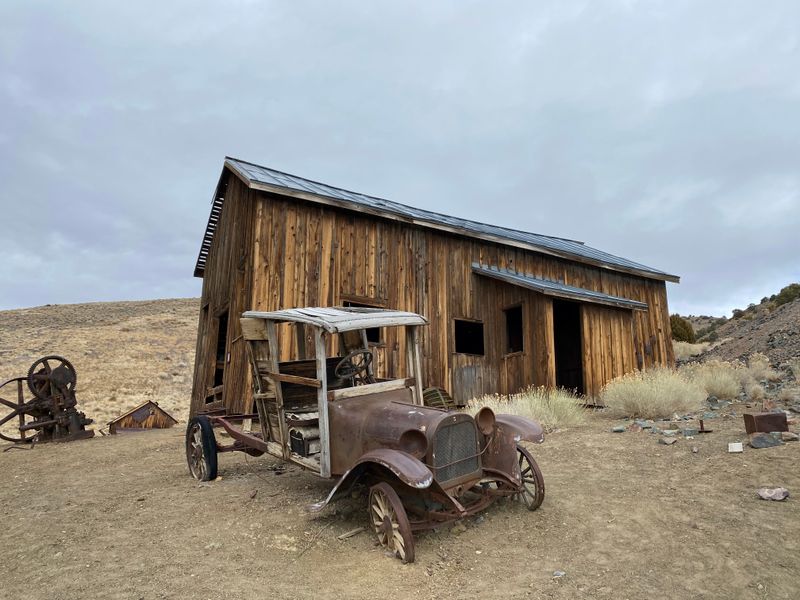Berlin Ghost Town, Berlin-Ichthyosaur State Park (HC 61 Box 61200), Austin
