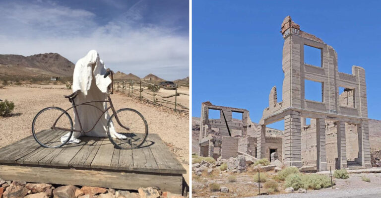 The Abandoned Ghost Town In Nevada That’s Being Revived As A Desert Art Destination