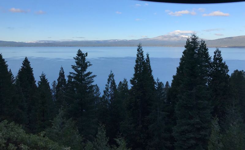 Chester Sits On The Shores Of Lake Almanor