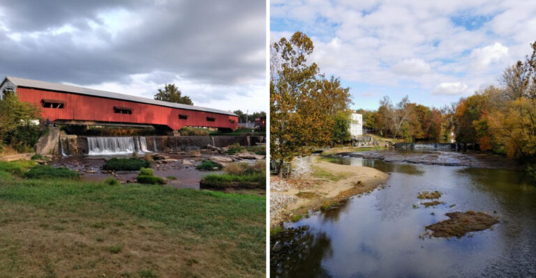 The Indiana Covered-Bridge Village That Still Feels Undiscovered