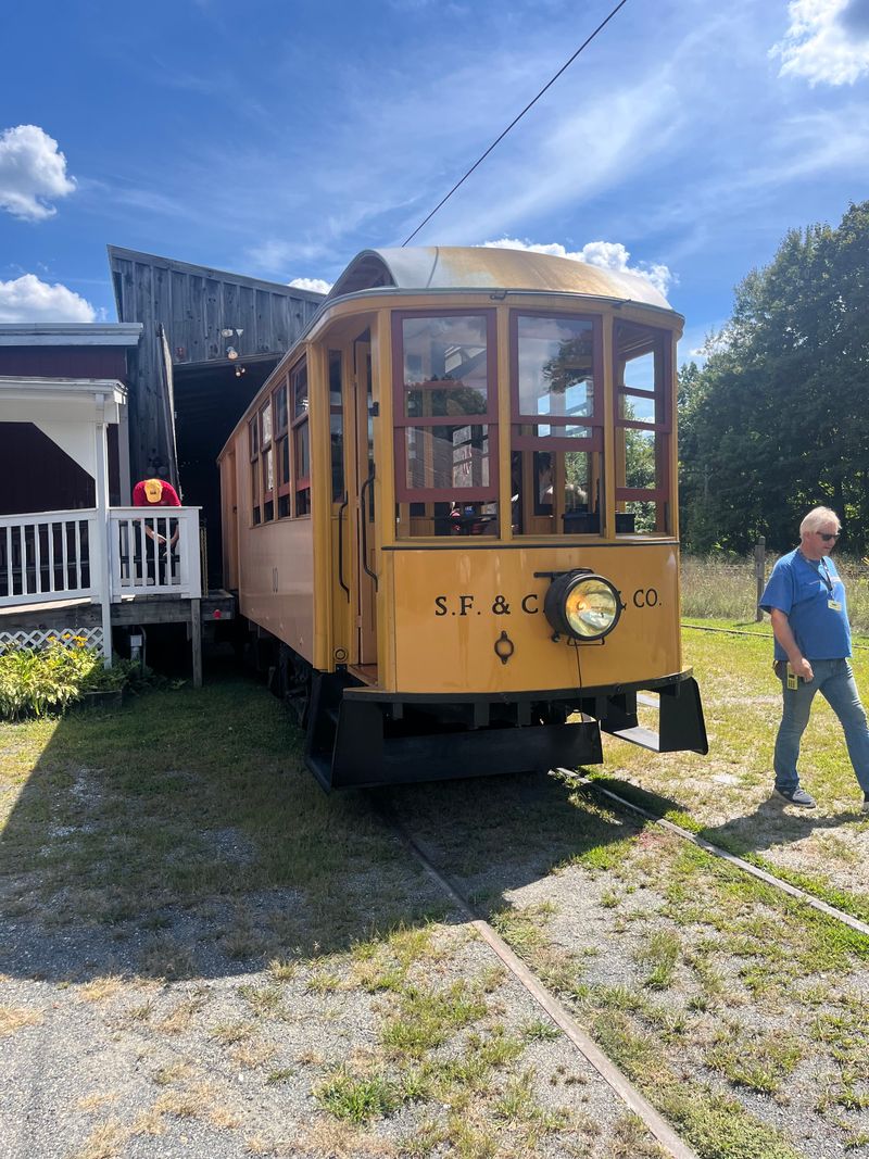 The Trolley Museum Preserves And Operates Historic Trolley Car No. 10