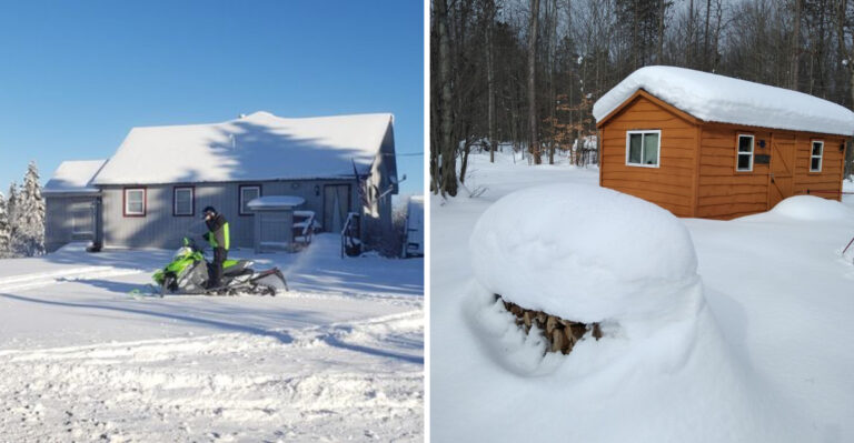 The New York Snowbelt Village That Turns Into A Hidden Winter Wonderland