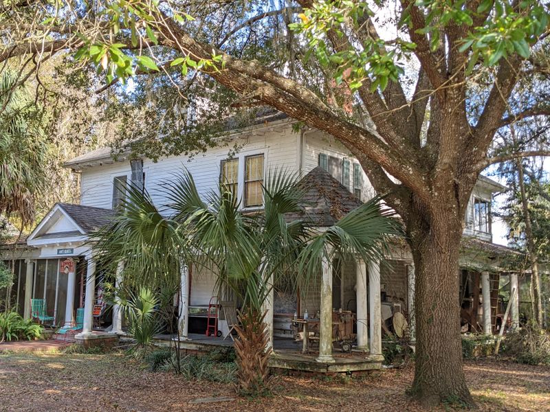 Micanopy Sits Between Gainesville And Open Prairie, Not On A Busy Coast