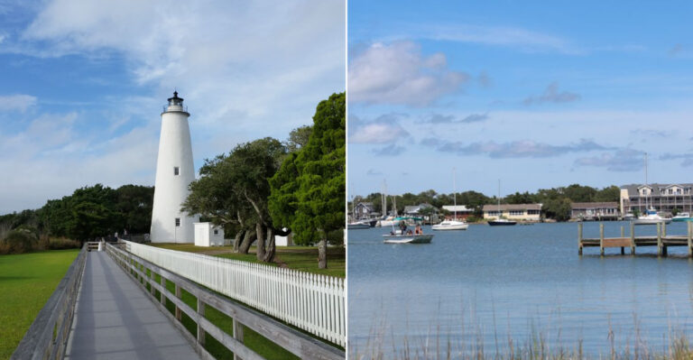 The Secret North Carolina Coastal Village That Feels Like A Hidden Paradise