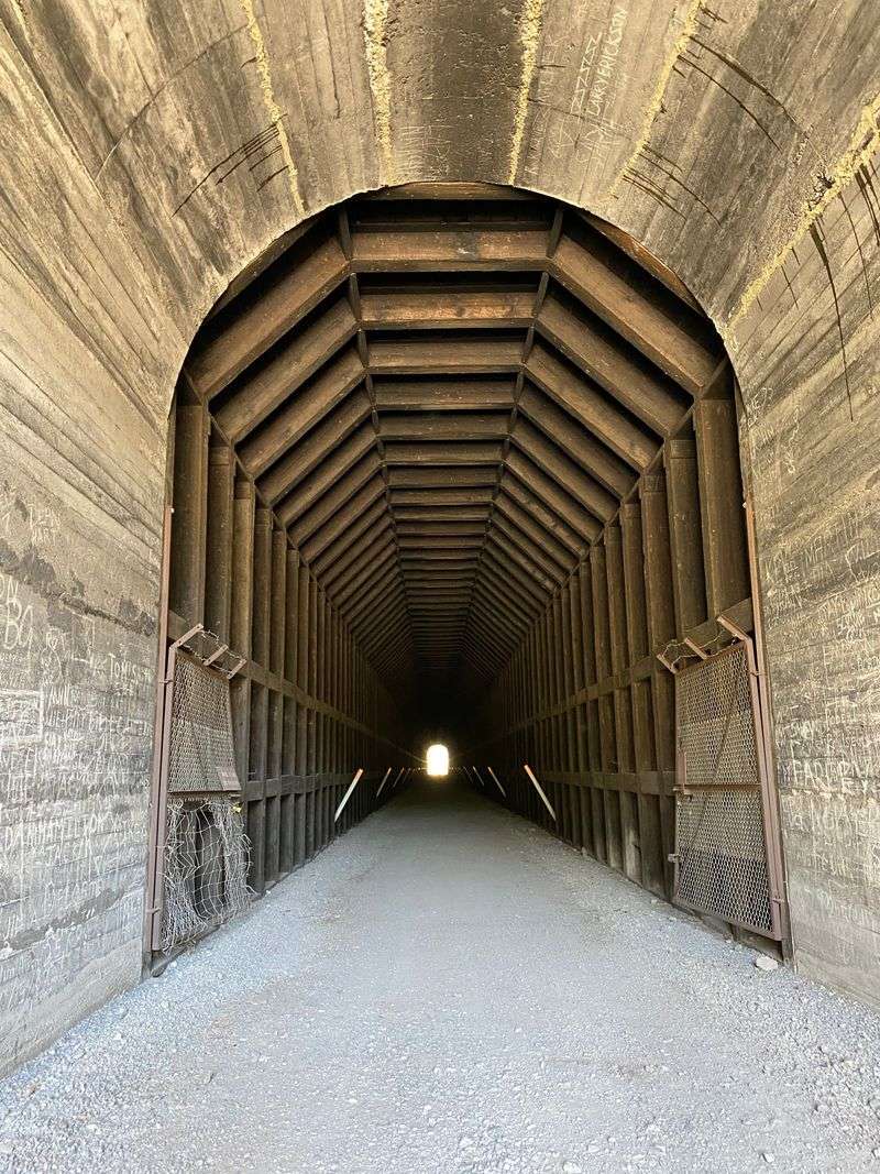 Crossing 12 Historic Bridges And Two Tunnels Along The Route