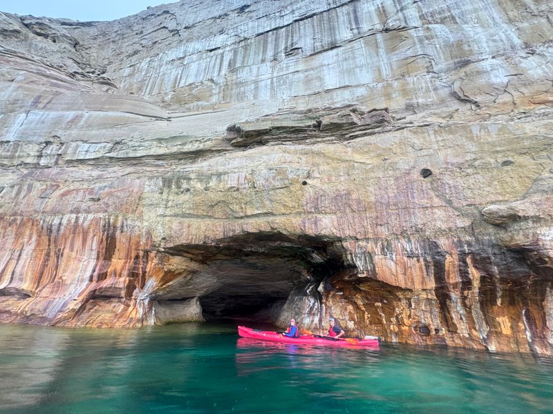 Pictured Rocks National Lakeshore – Kayaking Beneath the Cliffs (Munising, MI)