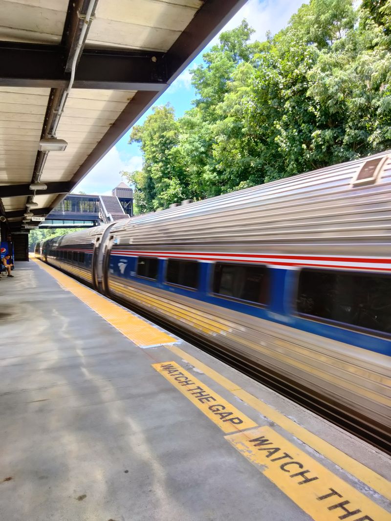 Train Station That Drops You Into The Scenery