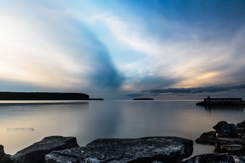A Night Stroll Beneath A Clear Winter Sky