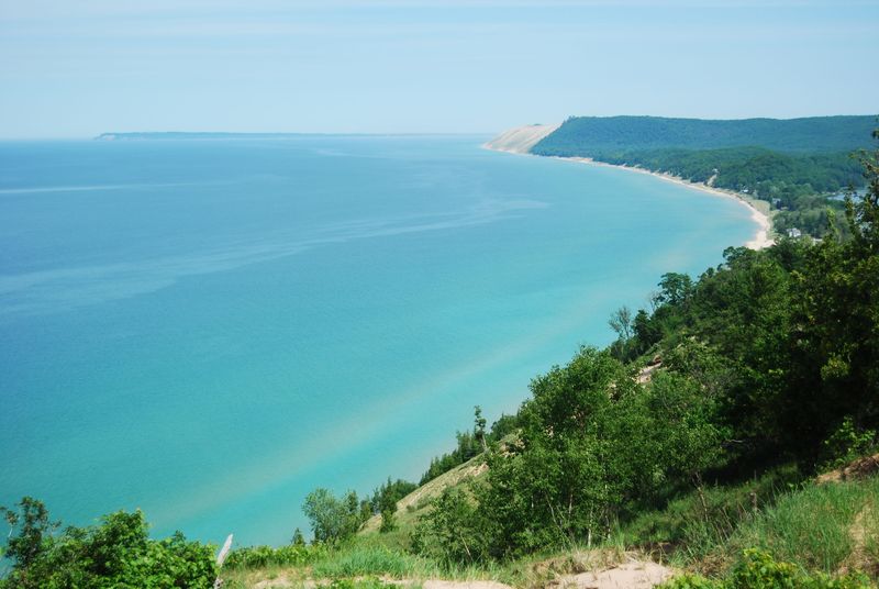 A Lakeside Village Sitting At The Doorstep Of Sleeping Bear Dunes