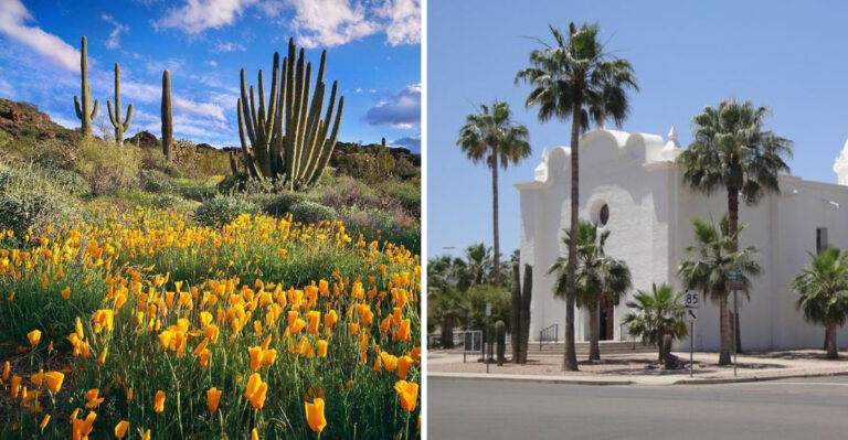 Why Residents Of Arizona’s Quiet Desert Outpost Say It’s Their Happy Place