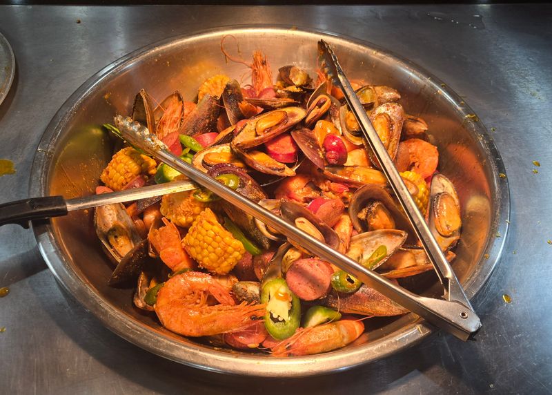 Two Volcano Seafood Boil Buffet 