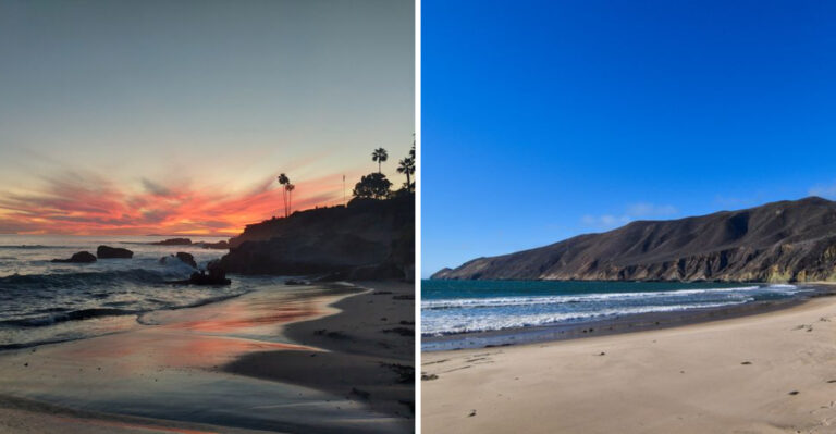 10 California Quiet Beaches Waiting To Be Explored