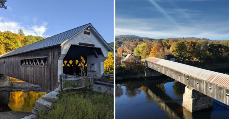 10 Historic Covered Bridges In Vermont Worth A Road Trip