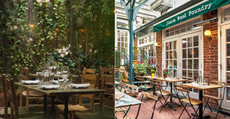 13 New York Hidden Patios With Flavors People Return For Again And Again