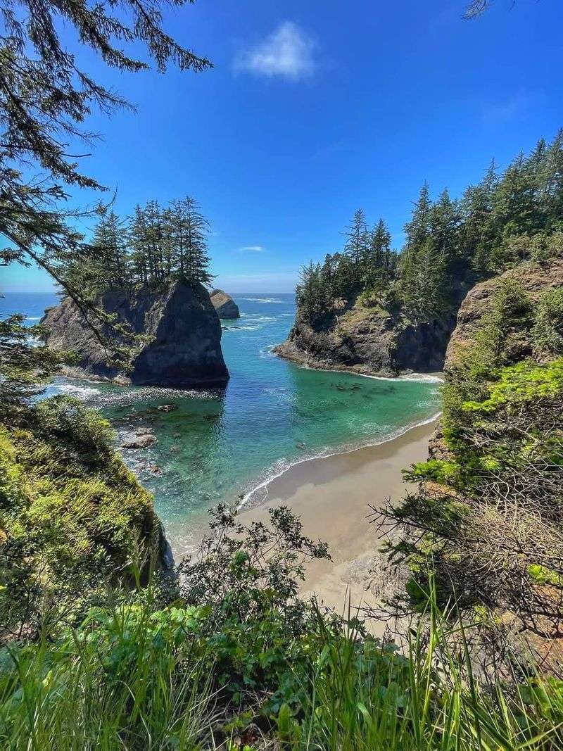 One Of The Quietest Stops Along The Oregon Coast