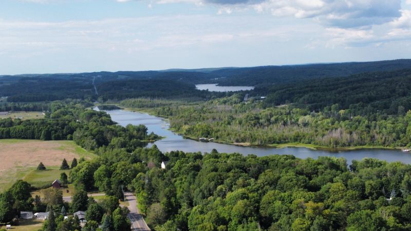 Life Built Around A Chain Of Lakes And Rivers