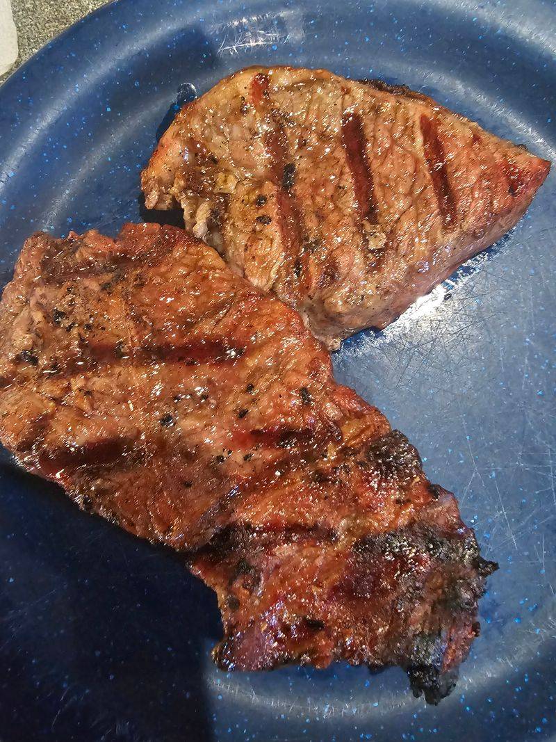 Steaks Fired On A Real Grill, Not A Gimmick
