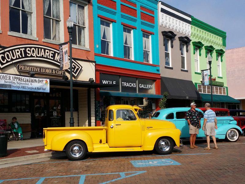 Local Shops Still Ring The Square