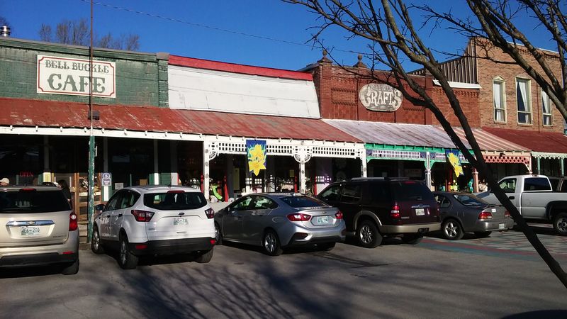 Artisans And Porch Galleries On A Sunny Loop