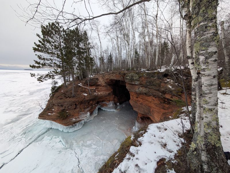 Bayfield Peninsula Sandstone Shore Ice Caves