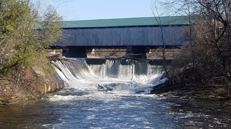 Pulp Mill Covered Bridge (Middlebury)