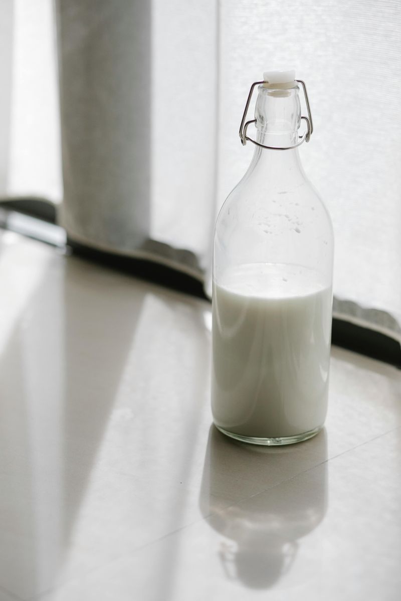 Milk Was Commonly Delivered To Apartment Buildings