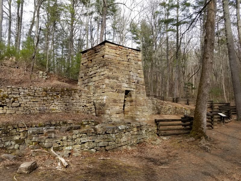 Roaring Run Iron Furnace — Botetourt County