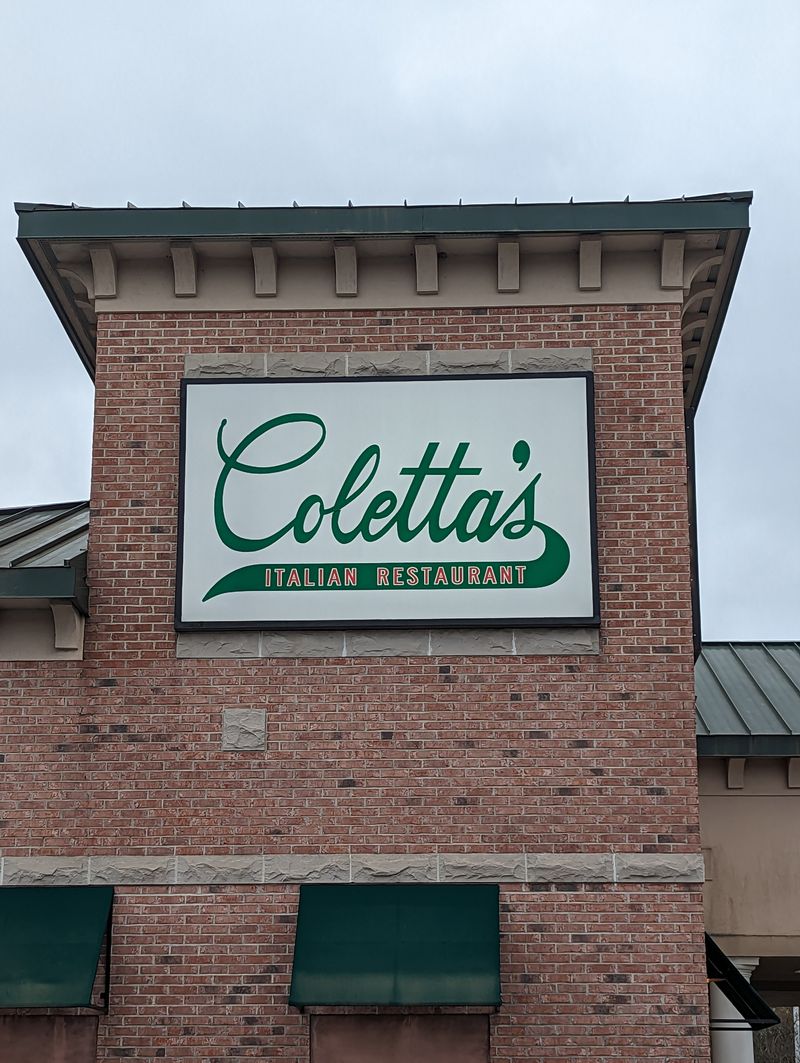 Coletta’s Italian Restaurant (Appling), Memphis (Est. 1923)