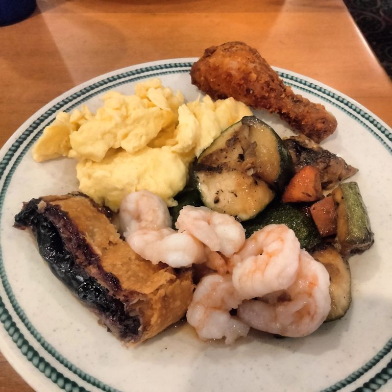 The Buffet Balances Seafood With Variety