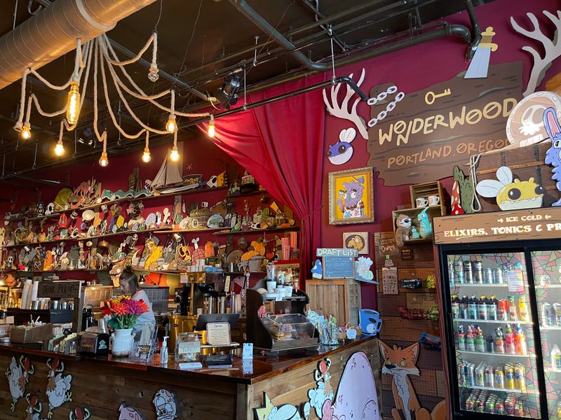 The Decor Changes As You Move Through The Space